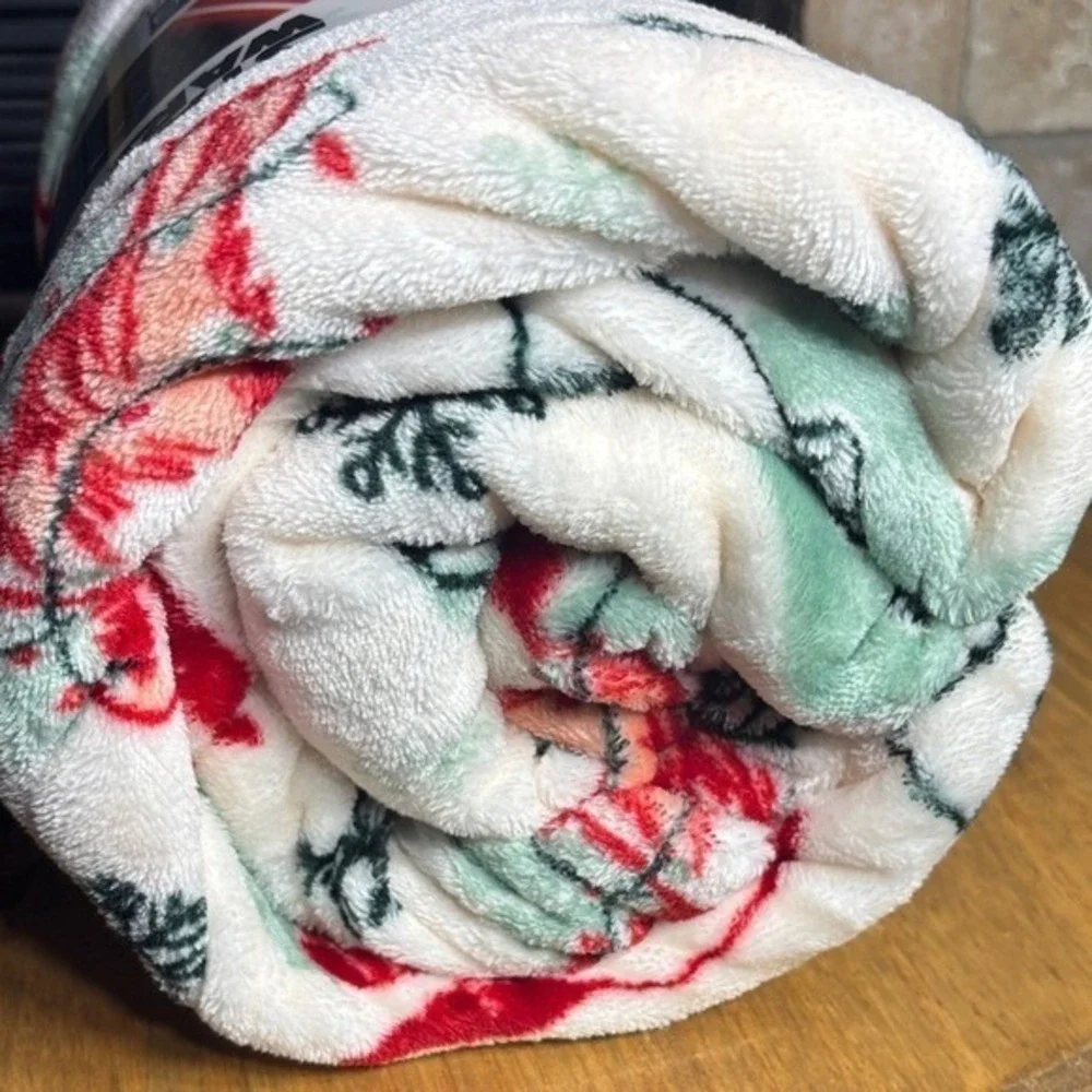 Star Wars Holiday Christmas Oversized Supersoft Throw Blanket 5'x6' GIFT NEW